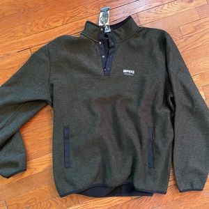 Eddie Bauer Large Green Sweater Fleece